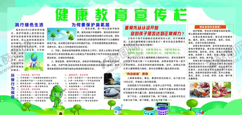 编号：57048307091634122109【酷图网】源文件下载-健康教育宣传栏