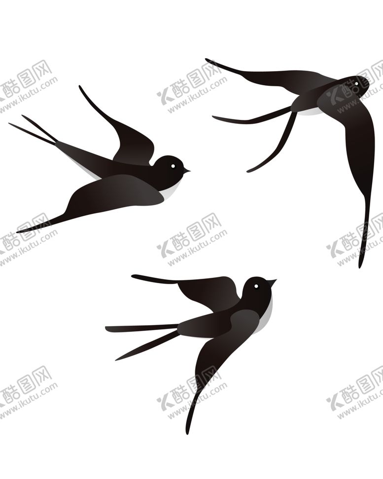 编号：13034507090611002693【酷图网】源文件下载-免扣燕子素材图片