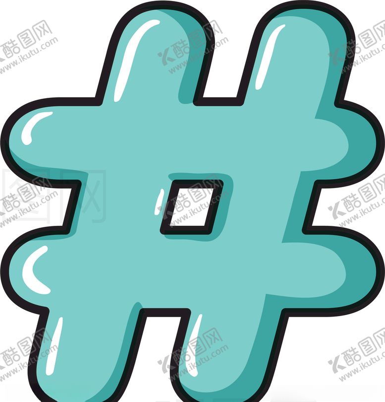 编号：77706310050333234545【酷图网】源文件下载-井号