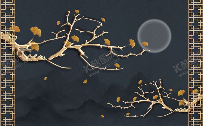 编号：74297009210441298997【酷图网】源文件下载-花鸟工笔画