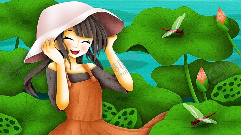 编号：15073310170423509707【酷图网】源文件下载-荷花