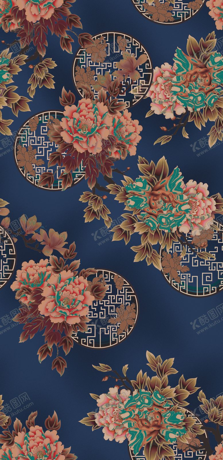 编号：61764412080650005435【酷图网】源文件下载-复古花