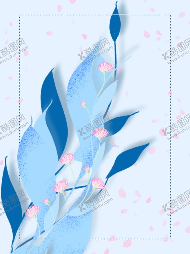 编号：23052107132047404272【酷图网】源文件下载-简洁花朵背景
