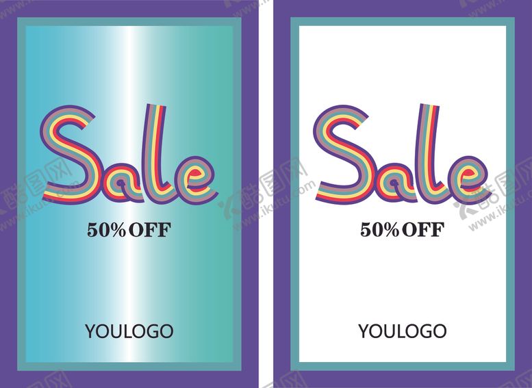 编号：61114407141546552704【酷图网】源文件下载-矢量SALE彩虹SALE