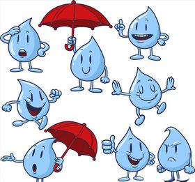 水滴表情