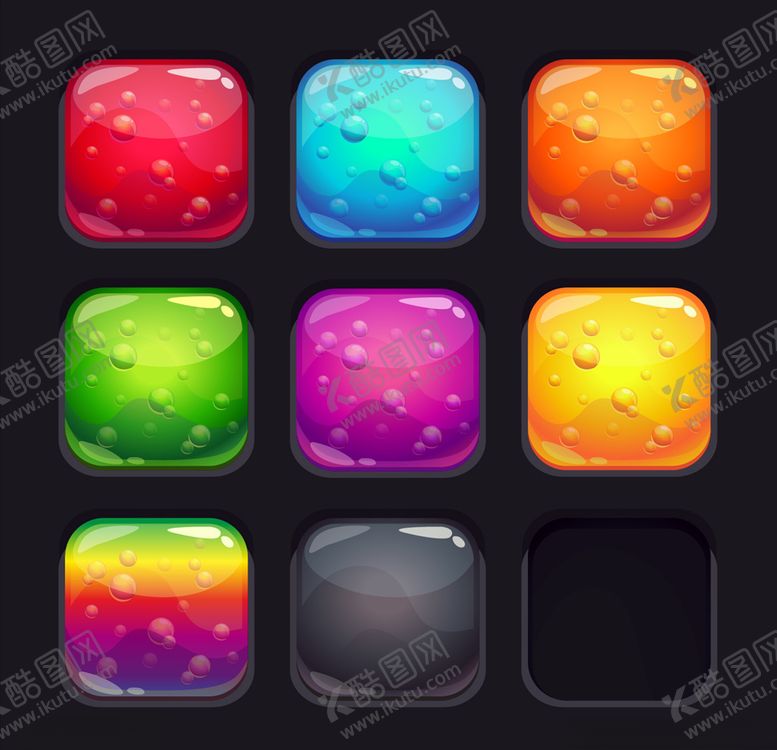 编号：84370609230059143145【酷图网】源文件下载-游戏按钮