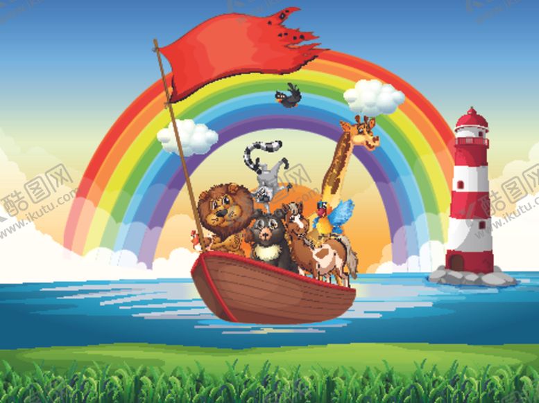 编号：93907809202135498791【酷图网】源文件下载-矢量动物素材