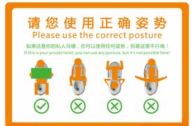 蹲马桶的正确姿势