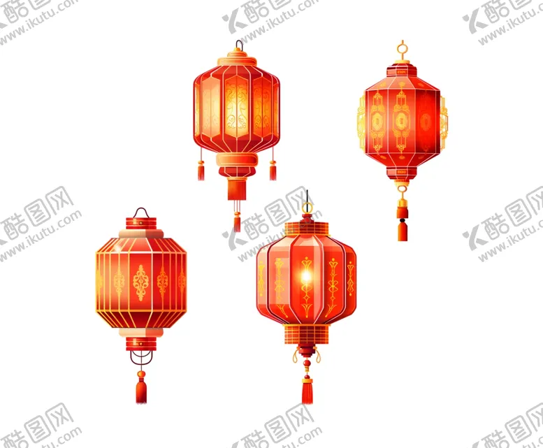 编号：81342701261937438575【酷图网】源文件下载-红灯笼