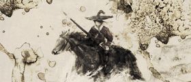 手绘古风插画背景图片