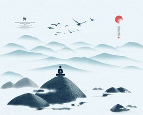 禅意海报