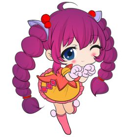 人物女性卡通海报素材