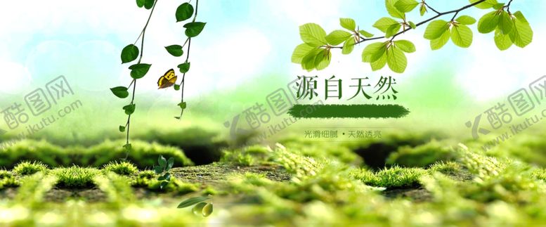 编号：49197609132142136708【酷图网】源文件下载-绿色清新自然植物背景