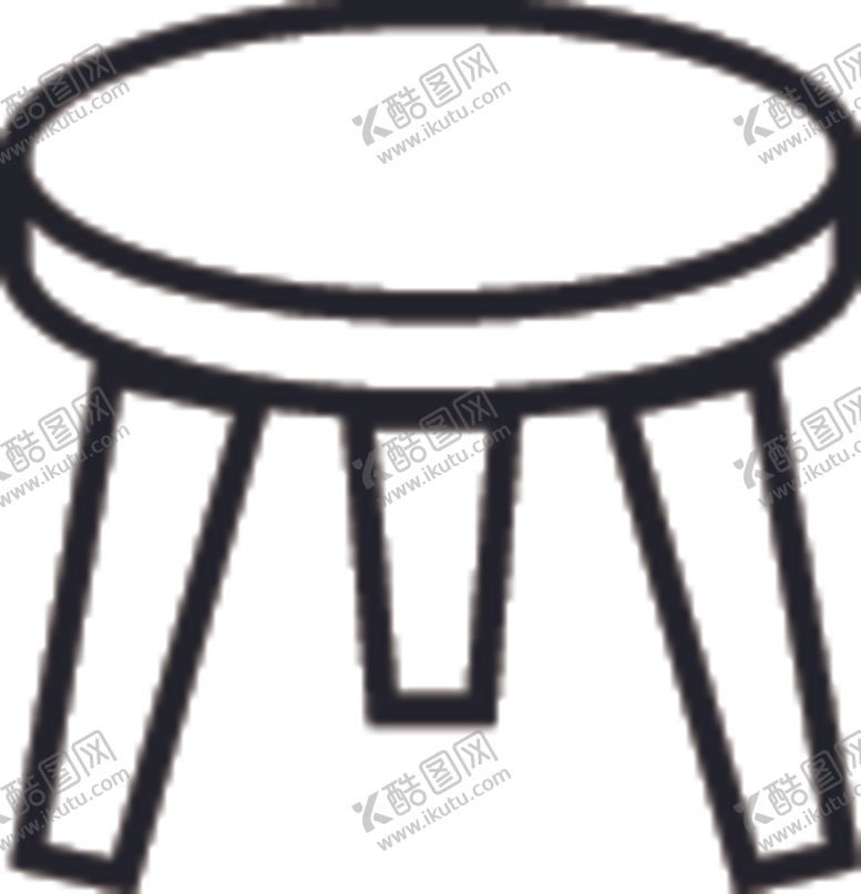 编号：87631107030216598639【酷图网】源文件下载-凳子