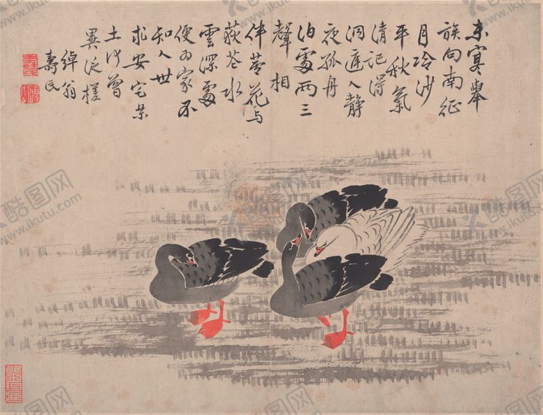 编号：89870409251501096286【酷图网】源文件下载-芦雁图