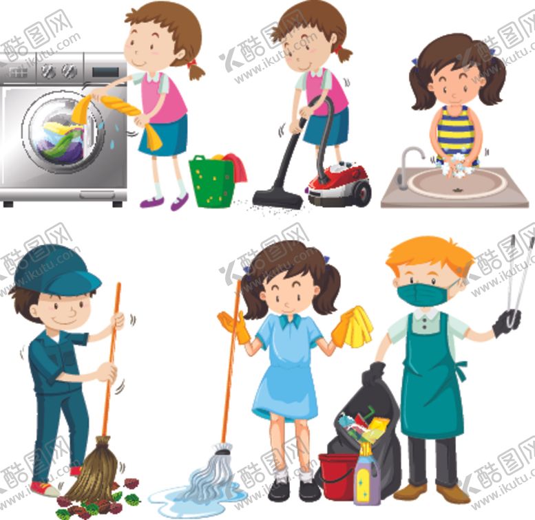 编号：35380609131022077153【酷图网】源文件下载-卡通儿童插画