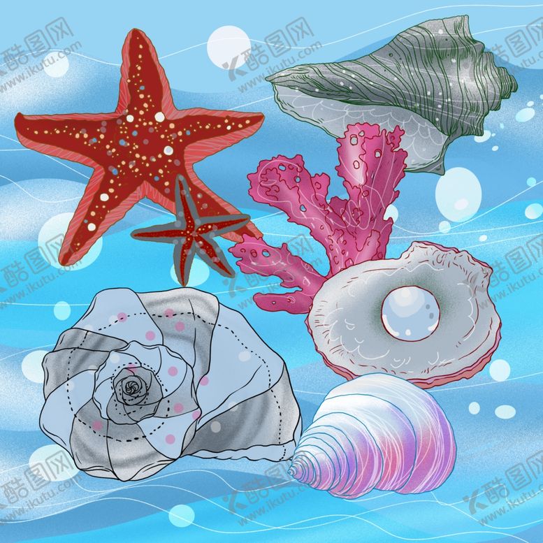 编号：17070610220736158352【酷图网】源文件下载-贝壳们