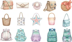 时尚手提包与背包