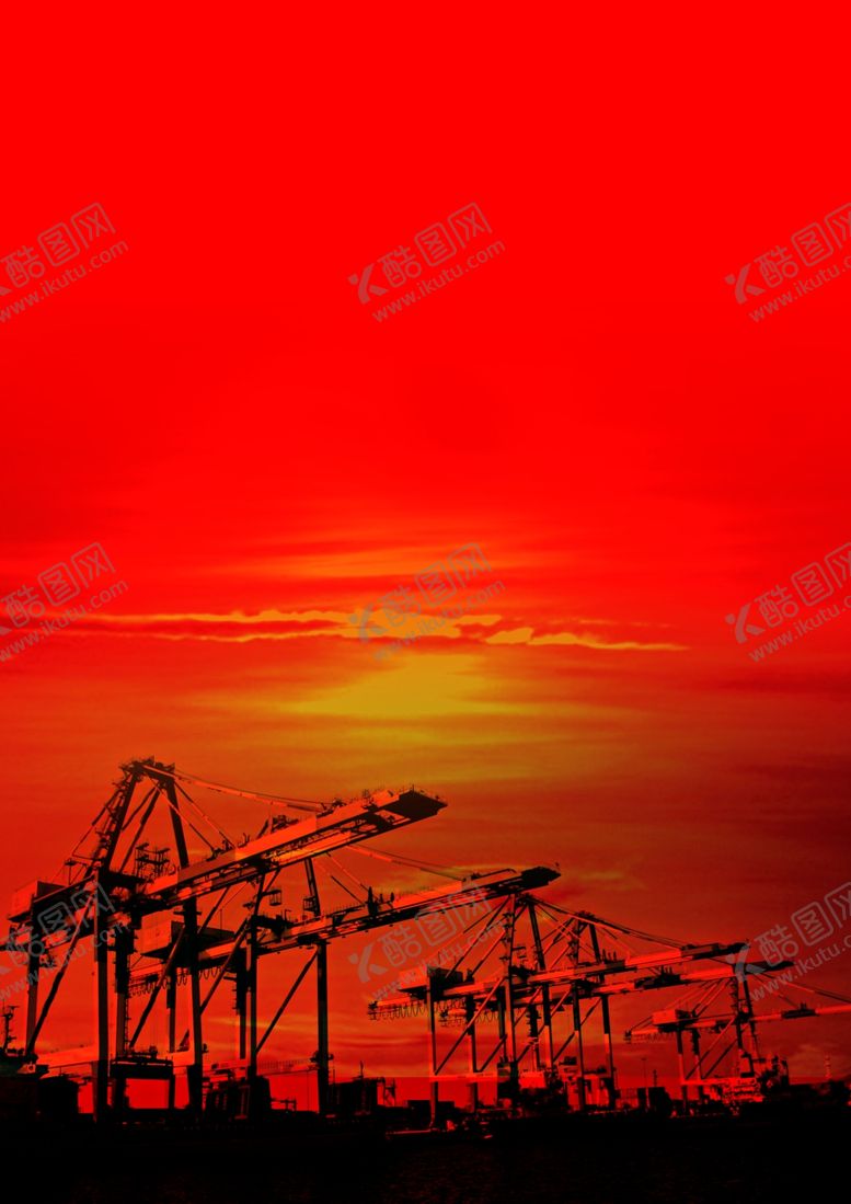 编号：20670005092320076938【酷图网】源文件下载-夕阳背景
