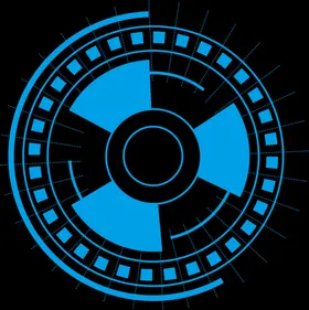 科技边框icon图标素材抽象线条