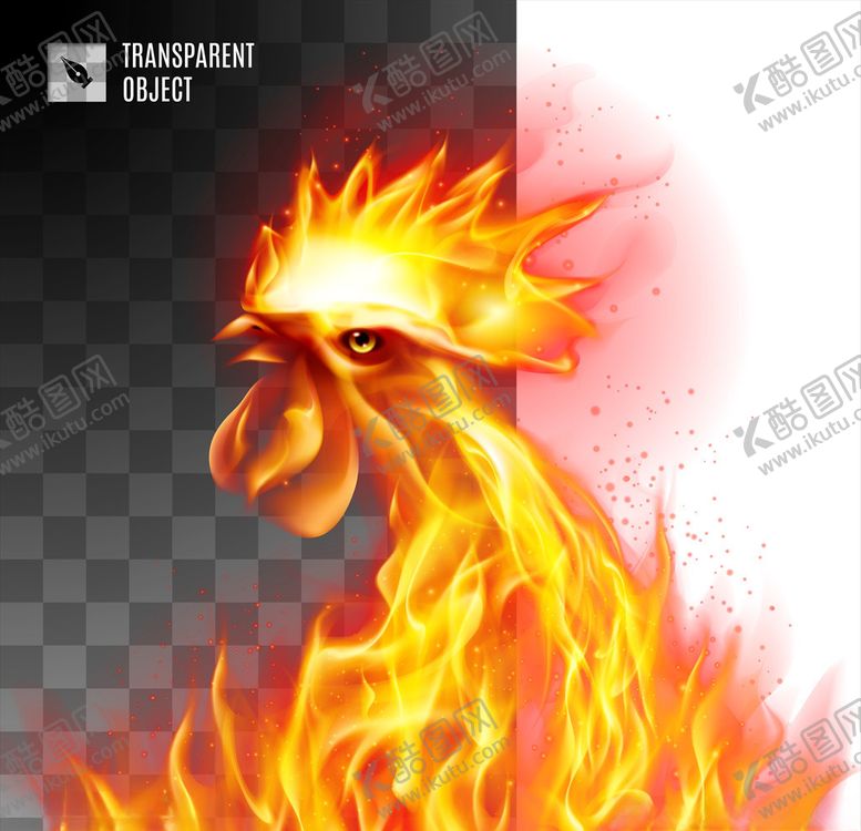 编号：90989310261835251231【酷图网】源文件下载-火焰鸟背景