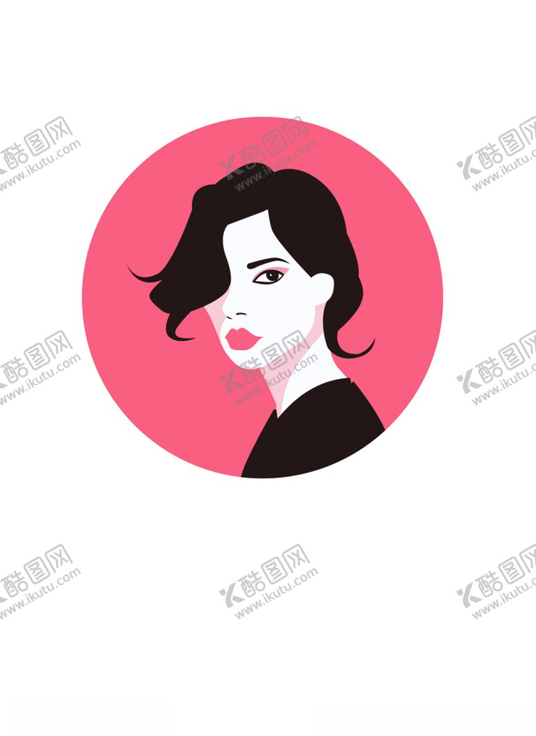 编号：34293710100541511182【酷图网】源文件下载-人物插画矢量图