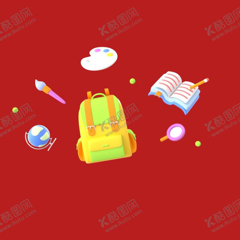 手绘包包书包箱挎