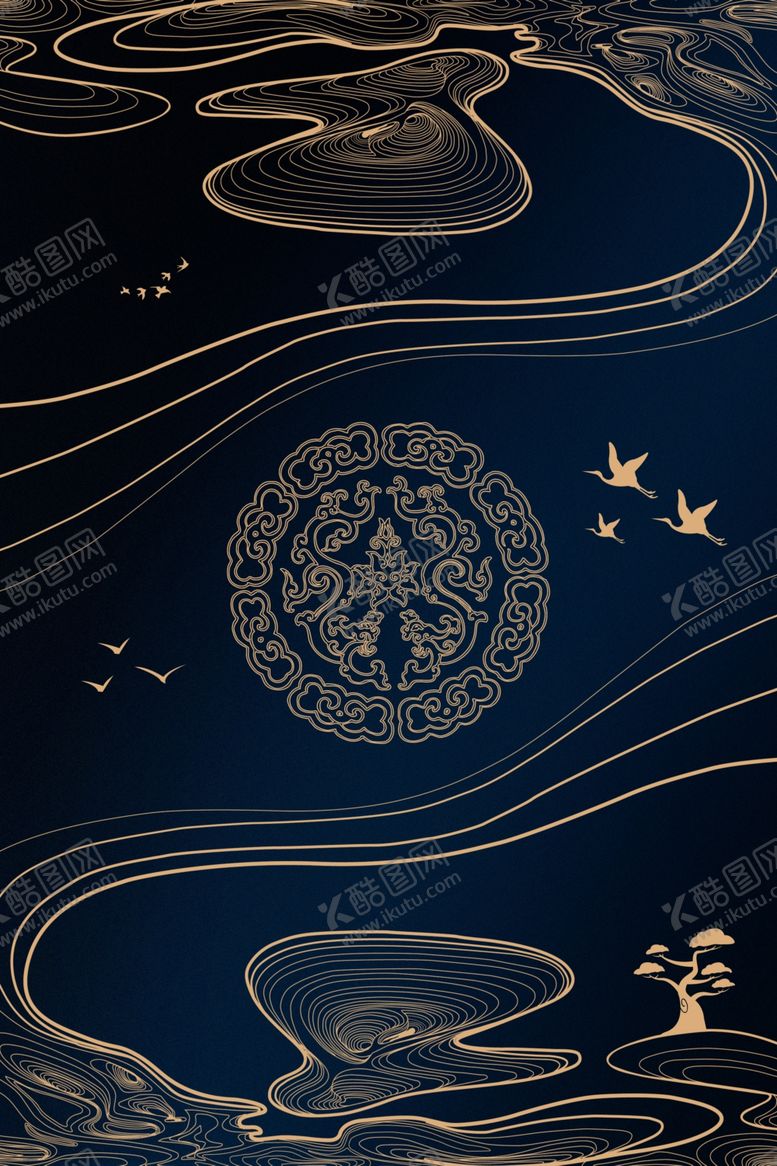 编号：51026309221929373053【酷图网】源文件下载-新中式底纹背景