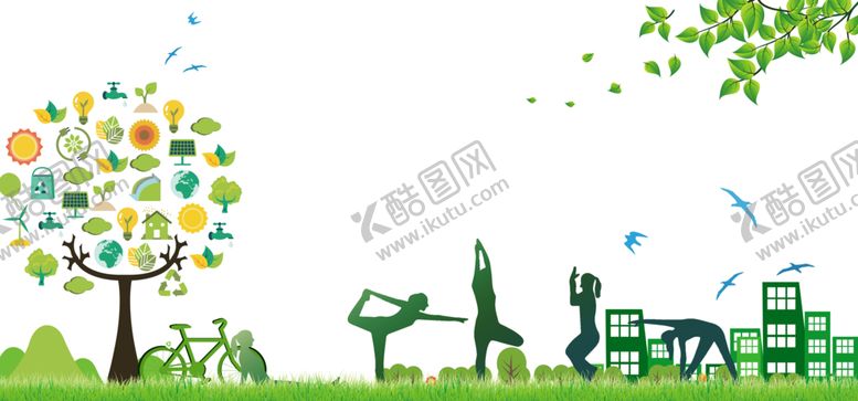 编号：12952109280841267767【酷图网】源文件下载-绿色背景