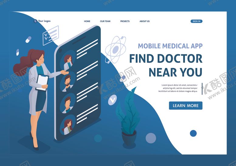 编号：51473909262301422602【酷图网】源文件下载-2.5d找医生