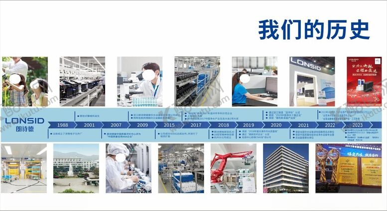 编号：68348602270323485665【酷图网】源文件下载-朗诗德净水器我们的历史