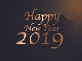 新年海报模板