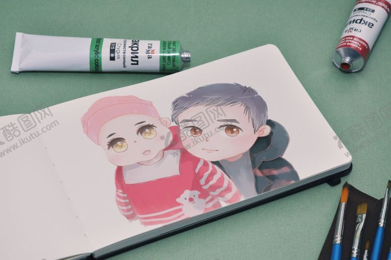 编号：74036409190153573962【酷图网】源文件下载-手绘样机场景贴图ps素材