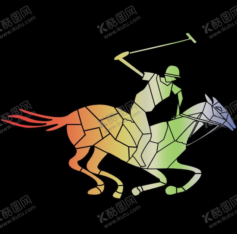 编号：63945410031403131006【酷图网】源文件下载-骑马的勇士