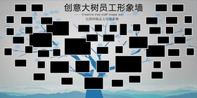 员工照片树