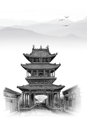 多款中国风的古代花纹素材