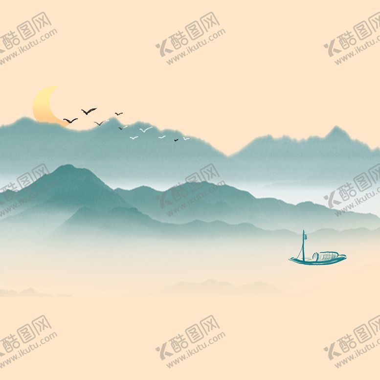 编号：71983209240334033954【酷图网】源文件下载-国潮海报元素 