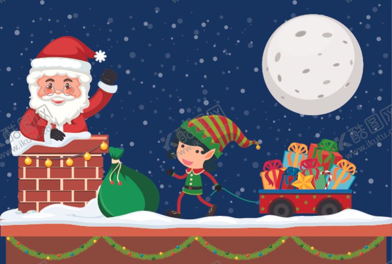 编号：84851409261756357779【酷图网】源文件下载-卡通圣诞节