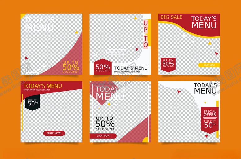 编号：42248411181232236861【酷图网】源文件下载-电商促销海报模板集合