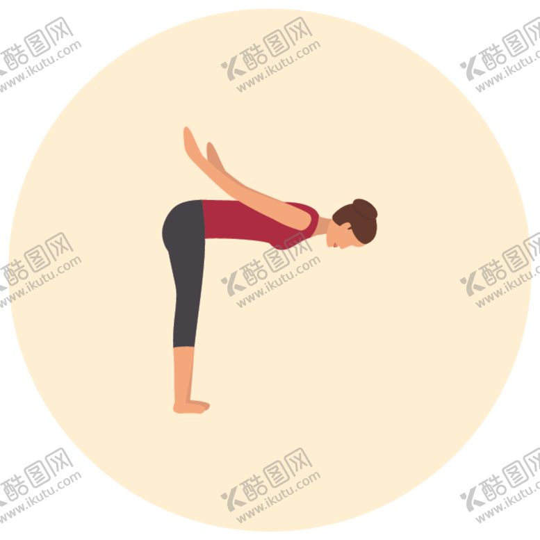 编号：66691509212122473525【酷图网】源文件下载-瑜伽动作