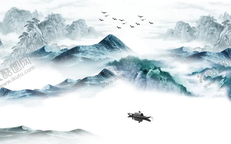 编号：48347605030625274767【酷图网】源文件下载-山水画