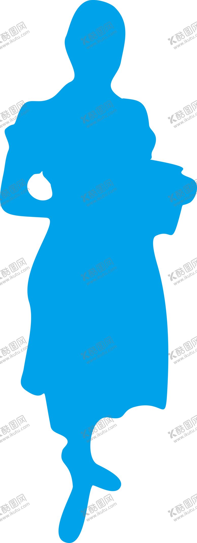 编号：12605609261905467754【酷图网】源文件下载-美女剪影