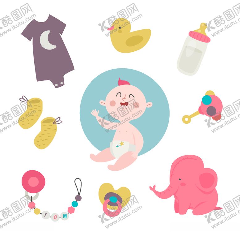编号：16653605110441398540【酷图网】源文件下载-婴儿元素相关