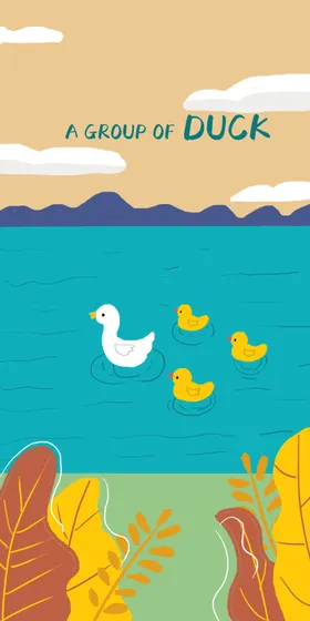 插画素材橘子绿色扁平