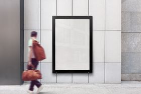户外大屏广告展示样机