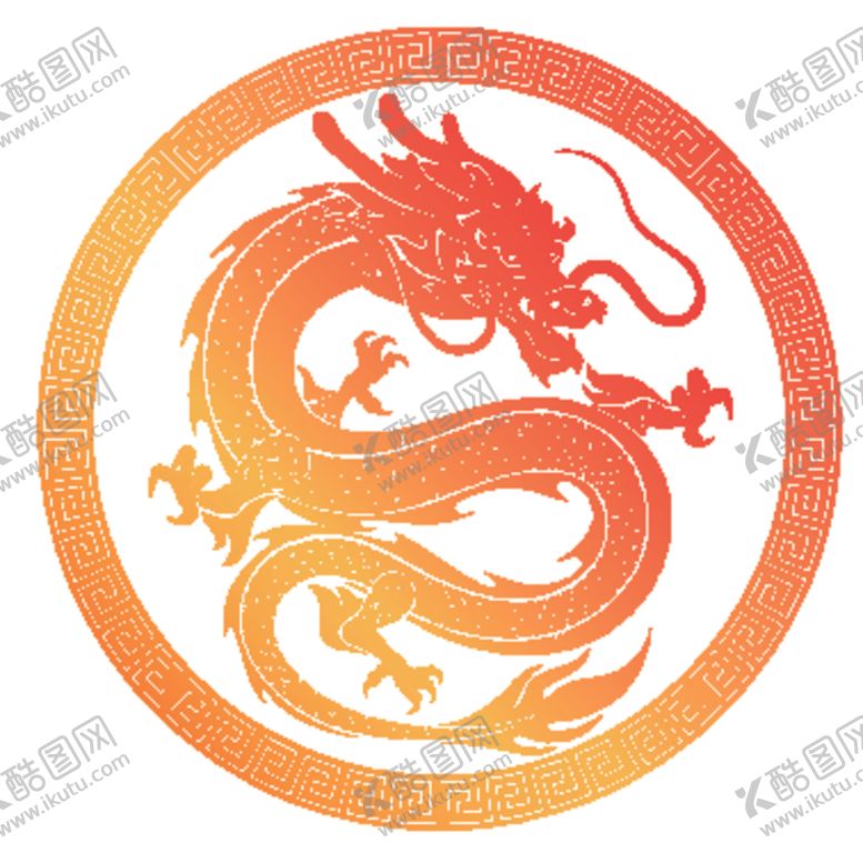 编号：63420705091754264806【酷图网】源文件下载-龙形象设计图案