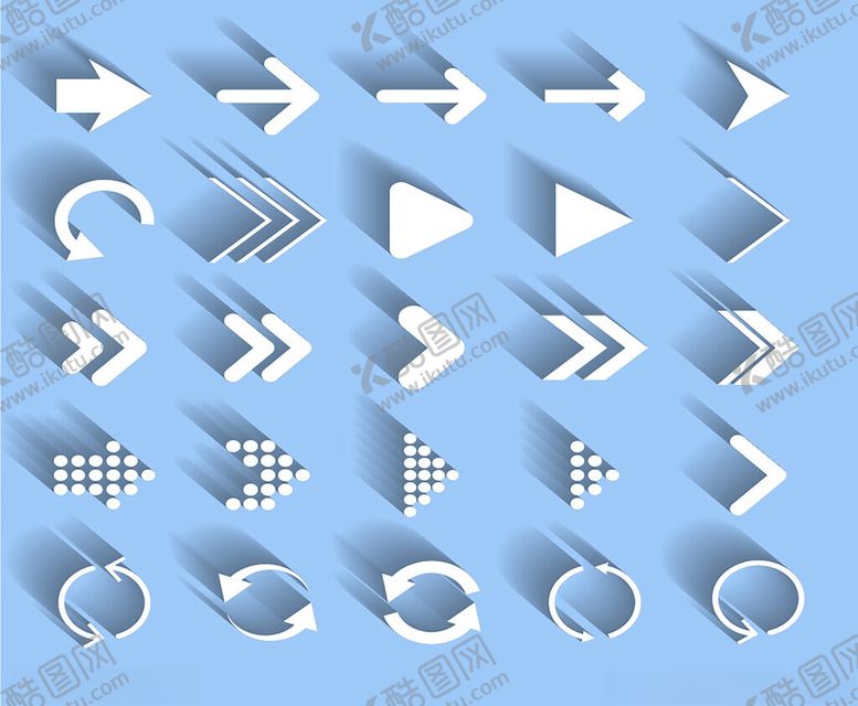 编号：58112911192103125054【酷图网】源文件下载-箭头图标