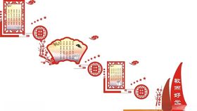 楼梯文化墙
