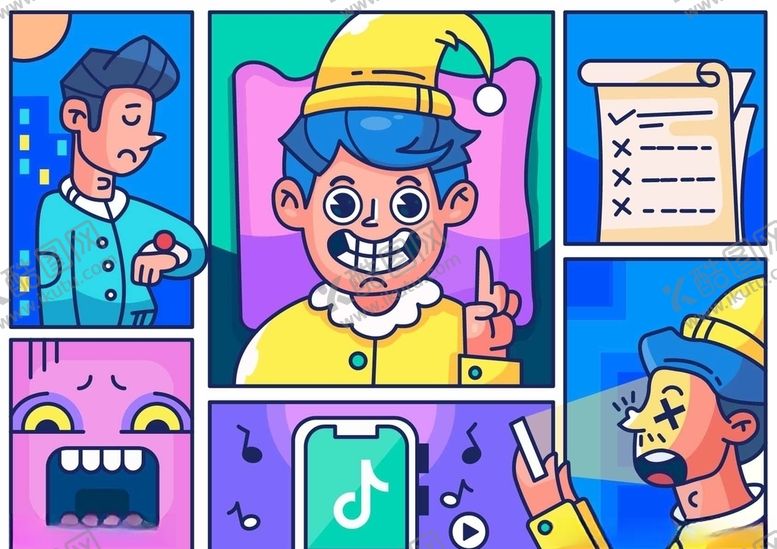 编号：98103010301955448838【酷图网】源文件下载-叙事性插画