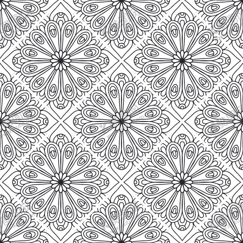 编号：50649610312326176497【酷图网】源文件下载-连续花纹